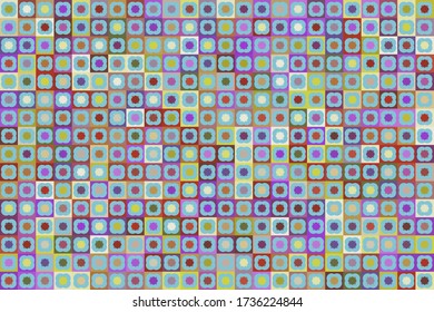 Abstract colorful geometric figures background. Flat minimal style. Template for your design, wallpaper, banner, poster, flyer.