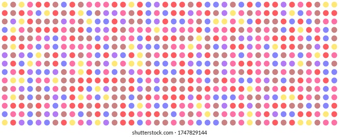 Abstract colorful geometric grid background with multicolored shapes. vector