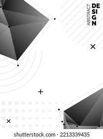 Abstract colorful geometric isometric background. can be used for wallpaper. template. poster. backdrop. book cover. brochure. leaflet. flyer. vector illustration