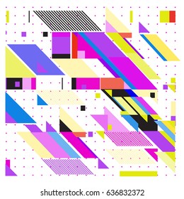 Abstract colorful geometric isometric background. can be used for wallpaper and fabric printed. Template for poster, backdrop, book cover, brochure, and vector illustration.