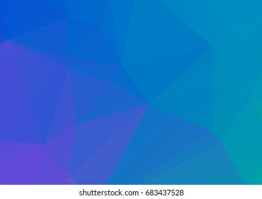 Abstract colorful geometric low poly background. Vector illustration