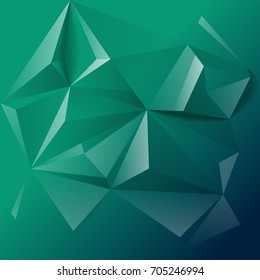 Abstract colorful geometric low poly background. Vector illustration.