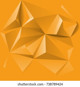 Abstract colorful geometric low poly background. Vector illustration.