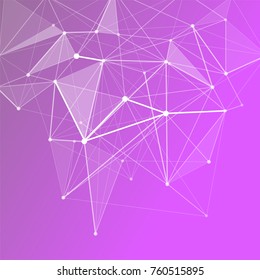 Abstract colorful geometric low poly background. Vector illustration.