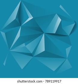 Abstract colorful geometric low poly background. Vector illustration.