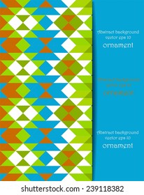 Abstract colorful geometric pattern
