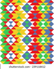 Abstract colorful geometric pattern