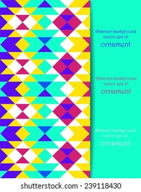 Abstract colorful geometric pattern