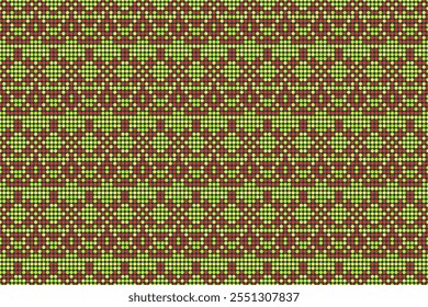 Abstract Colorful Geometric Pattern Background. Vector Illustration. Winter Wallpaper