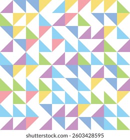 Abstract colorful geometric pattern background, trendy vector shapes art. Bauhaus pattern background. Minimal cover design. Abstract colorful backgrounds for cards, posters, covers, banners, or brand
