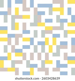 Abstract colorful geometric pattern background, trendy vector shapes art. Bauhaus pattern background. Minimal cover design. Abstract colorful backgrounds for cards, posters, covers, banners, or brand