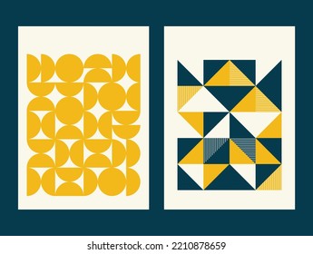 Resumen Diseño de patrones geométricos coloridos