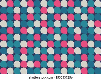 Abstract colorful geometric pattern minimal background. Vector illustration