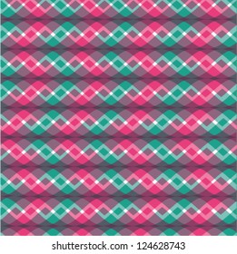 abstract colorful geometric pattern with rhombuses