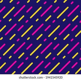 Abstract.  Colorful geometric pattern seamless on black background.  Vector.