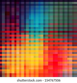 Abstract colorful geometric pattern of stripes, vector background