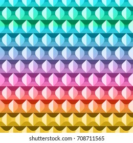 Abstract colorful geometric pattern. Vector illustration background.