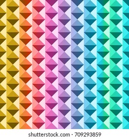 Abstract colorful geometric pattern. Vector illustration background.
