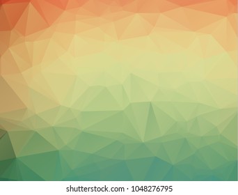 Abstract colorful geometric polygonal abstract background