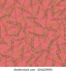 Abstract colorful geometric seamless pattern for new background.