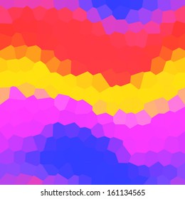 Abstract colorful geometric Seamless Pattern