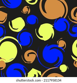 patrón abstracto y colorido geométrico sin soldadura