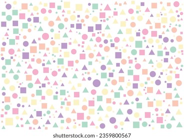 abstract colorful geometric seamless pattern background design