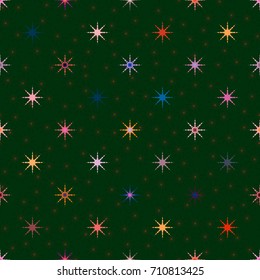 Abstract colorful geometric seamless pattern for new background.