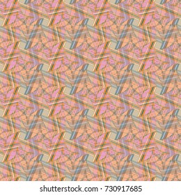 Abstract colorful geometric seamless pattern
