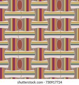 Abstract colorful geometric seamless pattern