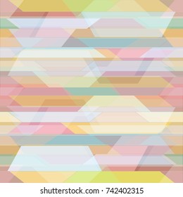Abstract colorful geometric seamless pattern for new background.
