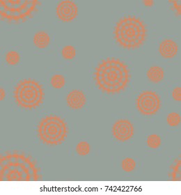 Abstract colorful geometric seamless pattern for new background.