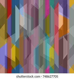 Abstract colorful geometric seamless pattern for new background.
