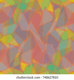 Abstract colorful geometric seamless pattern for new background.