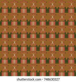 Abstract colorful geometric seamless pattern for new background.