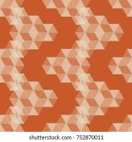 Abstract colorful geometric seamless pattern for new background.