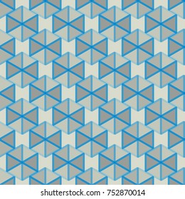 Abstract colorful geometric seamless pattern for new background.