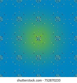 Abstract colorful geometric seamless pattern for new background.