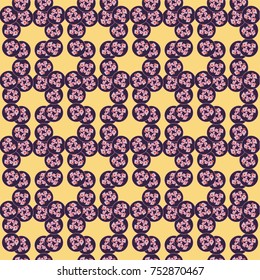 Abstract colorful geometric seamless pattern for new background.