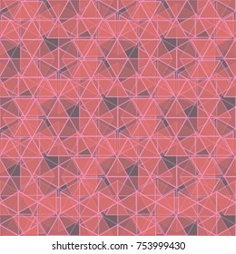 Abstract colorful geometric seamless pattern for new background.