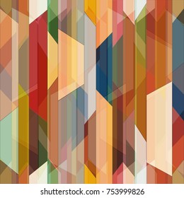 Abstract colorful geometric seamless pattern for new background.