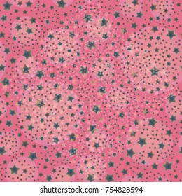 Abstract colorful geometric seamless pattern for new background.