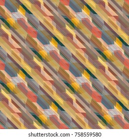 Abstract colorful geometric seamless pattern for new background.