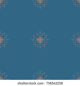 Abstract colorful geometric seamless pattern for new background.