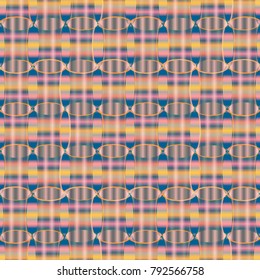 Abstract colorful geometric seamless pattern for new background.