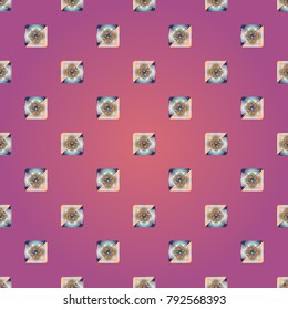 Abstract colorful geometric seamless pattern for new background.