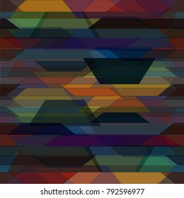 Abstract colorful geometric seamless pattern for new background.