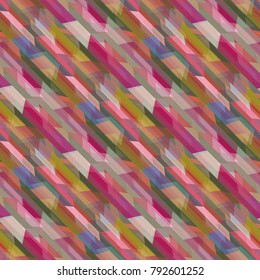Abstract colorful geometric seamless pattern for new background.