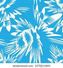 Abstract colorful geometric seamless textile print pattern. colored Textured Pattern. Creative doodle with different shapes and textures. Curved doodling background