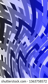 Abstract colorful geometric shape background wave design